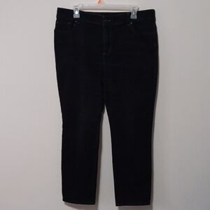 Chico's Dark Charcoal Slim Jeans